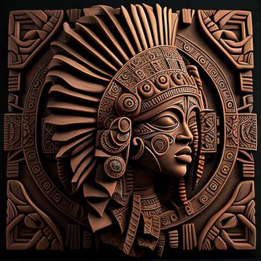 3D model aztec (STL)